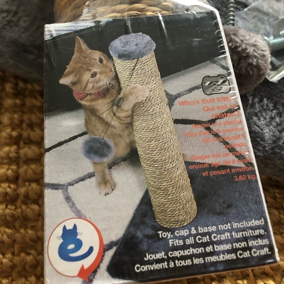 NWOT sea grass 20” cat scratching post - Picture 3 of 12
